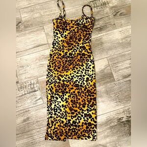Leopard Print Bodycon Dress